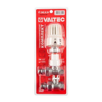 Комплект терморегулирующий для радиатора прямой Valtec 1/2 VT 046 N 4
