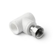 Тройник комбинированный с накидной гайкой Valfex 25х3/4"х25