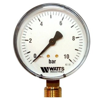 Манометр радиальный Watts F+R200 50mm 0-10bar 03.12.110